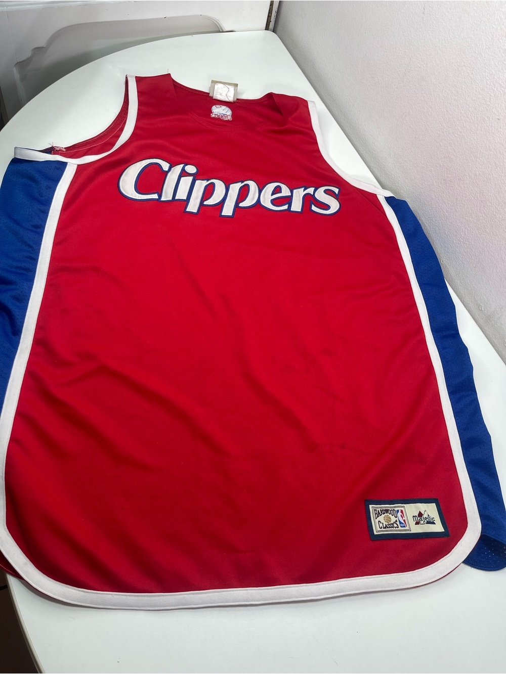 Vintage NBA Majestic Jersey 2XL Hardwood Classics San Diego Clippers